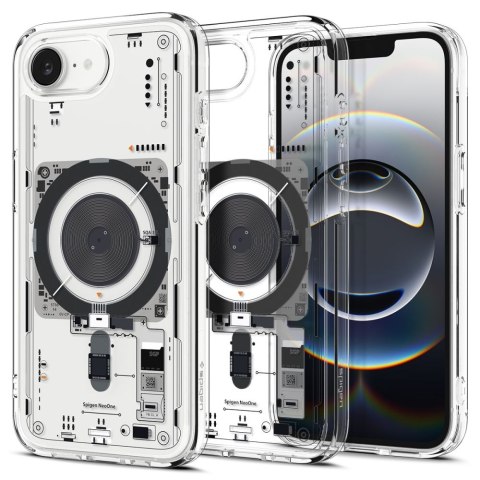 Etui case na iPhone 16e Neo One Ultra Hybrid MagSafe - przezroczyste SPIGEN