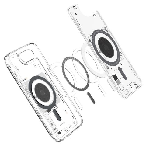 Etui case na iPhone 16e Neo One Ultra Hybrid MagSafe - przezroczyste SPIGEN