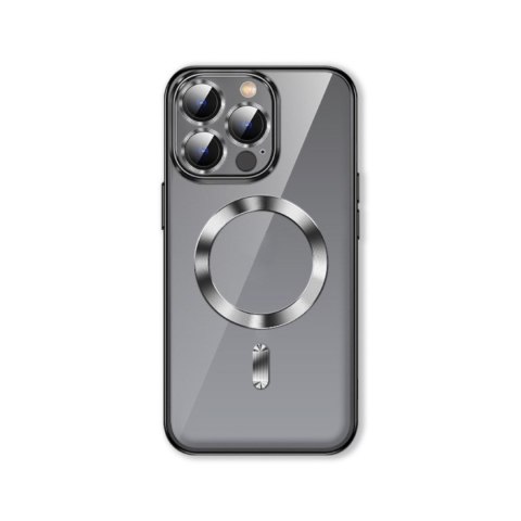 Etui pokrowiec na Samsung Galaxy S24 FE Electroplated Magsafe - różowe