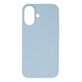 Etui pokrowiec na Samsung Galaxy S24 FE Liquid Silicone Case MagSafe - jasnoniebieskie WOZINSKY