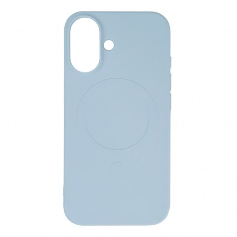 Silikonowe etui na Samsung Galaxy S24 FE Silicone Case MagSafe - niebieskie WOZINSKY