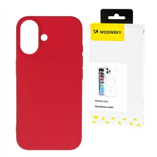 Silikonowe etui na Samsung Galaxy S24 FE Silicone Case - czerwone WOZINSKY