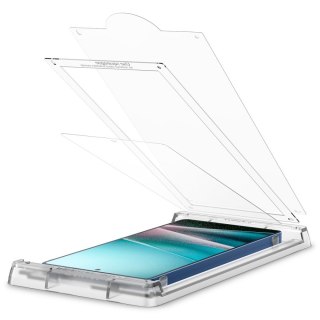 Szkło hybrydowe na Samsung Galaxy S25 Ultra Elite Shield EZ FIT - przezroczyste SPIGEN