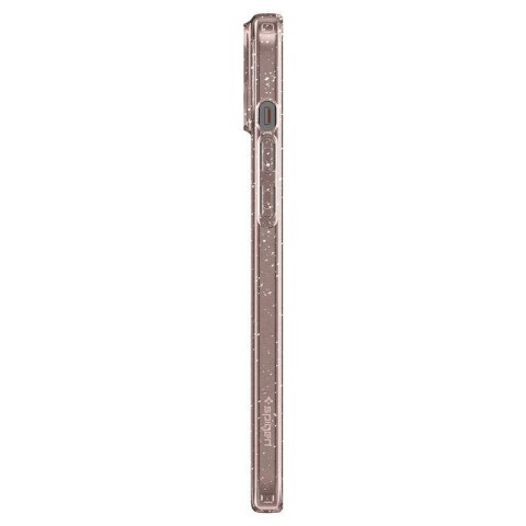 Etui case na iPhone 15 Plus Liquid Crystal Glitter - różowo przezroczyste SPIGEN