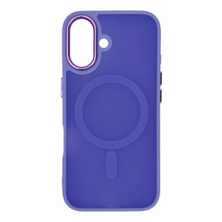 Etui plecki na Samsung Galaxy S25 Fashion Case MagSafe - fioletowe WOZINSKY