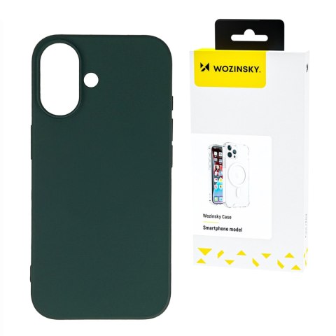 Silikonowe etui na Samsung Galaxy S25+ Silicone Case - zielone WOZINSKY