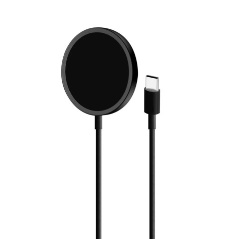 Ładowarka indukcyjna z MagSafe Magnetico 1m - czarna PURO