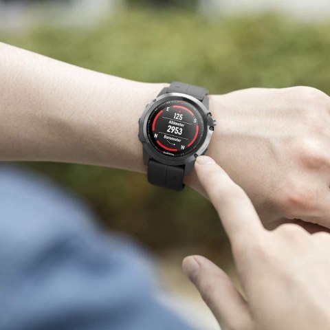 Pasek na Garmin Fenix 5 / 6 / 6 Pro / 7 IconBand - czarny