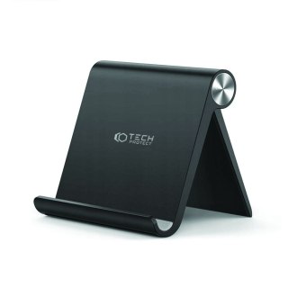 Stojak podstawka uniwersalna na smartfon tablet - czarna Tech-Protect