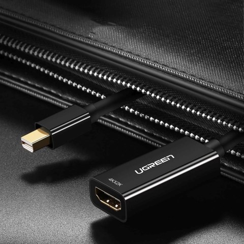 Adapter przejściówka mini DisplayPort - HDMI FHD 1080p - czarny