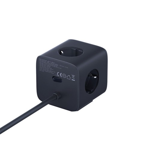 Listwa zasilająca kostka USB-A USB-C gniazdo EU 67W 1.5m BASEUS