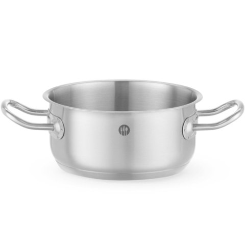 Garnek niski bez pokrywki 1.5 l Kitchen Line śr. 160 x 75 mm Hendi