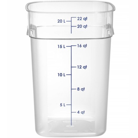 Pojemnik na żywność CamSquares Fresh Pro 20.8 l 289x289x401 mm CAMBRO