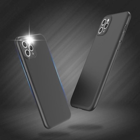 Etui case plecki elastyczne na iPhone 17 Pro Max Soft Case - czarne