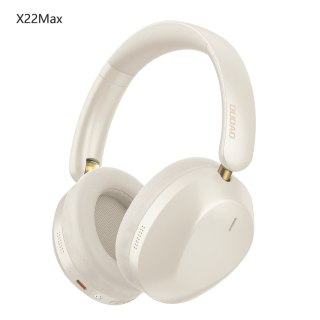 Słuchawki bezprzewodowe nauszne X22 Max Bluetooth ANC - beżowe DUDAO