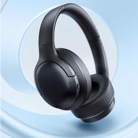 Słuchawki bezprzewodowe nauszne mocny bas Bass BH1 Bluetooth - czarne BASEUS