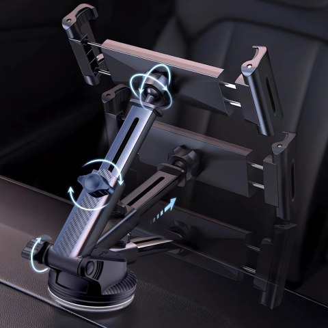Uchwyt samochodowy V4 do tabletu 141-280 mm na kokpit - czarny Tech-Protect