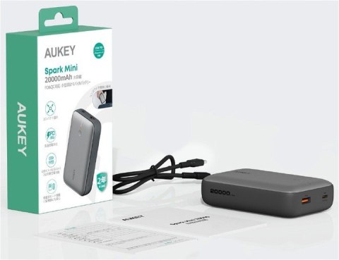 PB-Y57 Mini Power Bank 20000mAh 22.5W 2xUSB PD 3.0 QC 3.0 LED