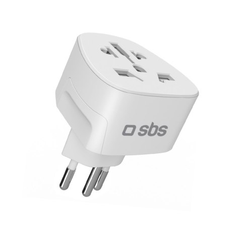 Adapter sieciowy podróżny CH Szwajcaria - biały SBS
