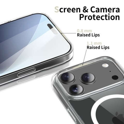 Etui case na Google Pixel 10 / 10 Pro FlexAir Hybrid MagSafe - przezroczyste