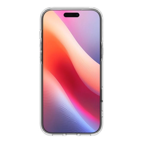 Etui case na iPhone 17 Pro Max Ultra Hybrid T MagSafe - przezroczysto-białe