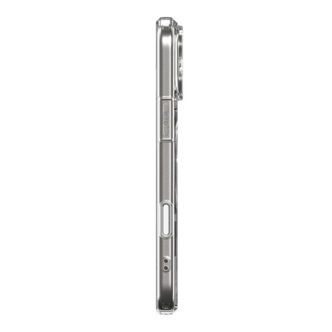 Etui case na iPhone 17 Pro Max Ultra Hybrid T MagSafe - przezroczysto-białe