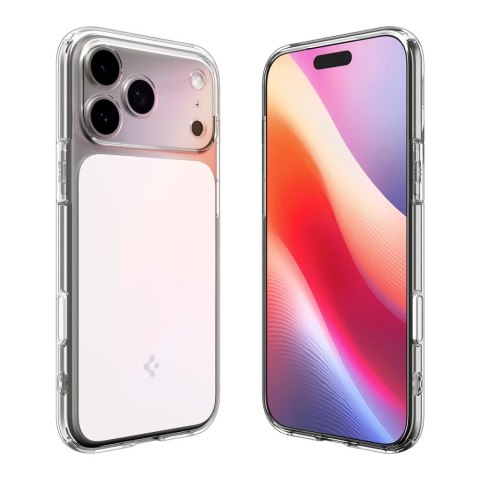 Etui case na iPhone 17 Pro Max Ultra Hybrid T MagSafe - przezroczysto-białe