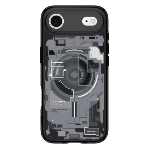 Etui case na iPhone 17 Air MagSafe Ultra Hybrid Zero One - czarne SPIGEN
