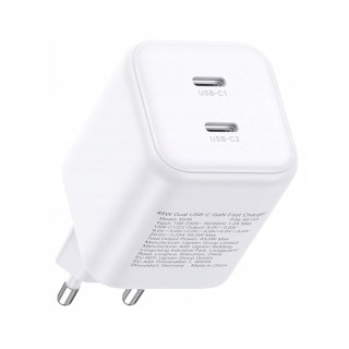 Ładowarka sieciowa USB-C GaN 45W - biała UGREEN