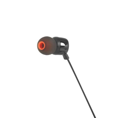 Słuchawki przewodowe douszne z pilotem JBL Tune 110 mini jack 3.5mm - czarne JBL