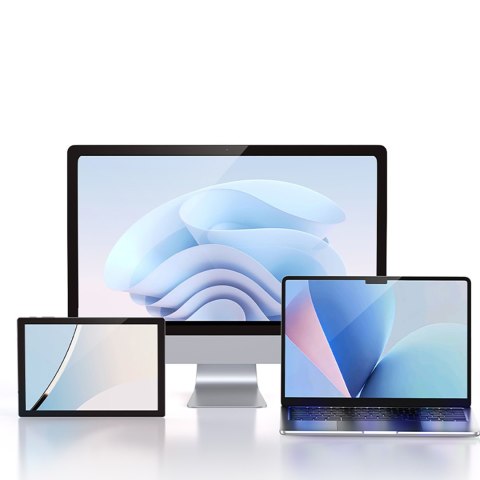 Switch przełącznik DisplayPort USB-C do USB-C - szary UGREEN