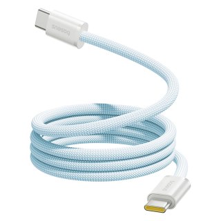 Kabel przewód samoczynnie układający się USB-C Dynamic 4 Pro 100W 1m - niebieski BASEUS