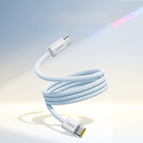 Kabel przewód samoczynnie układający się USB-C Dynamic 4 Pro 100W 1m - niebieski BASEUS