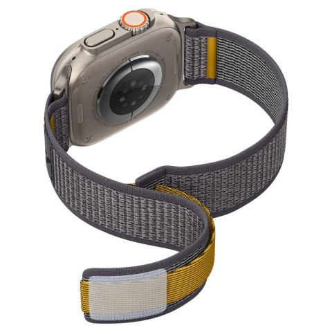 Pasek materiałowy na zegarek Apple Watch 44 / 45 / 46 / 49 mm Athlex Air - szary