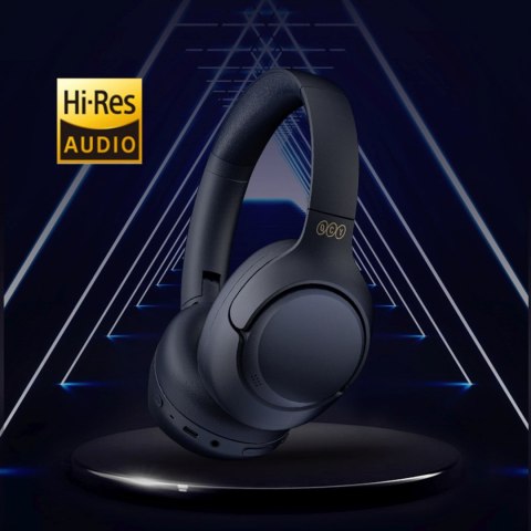 Słuchawki bezprzewodowe nauszne H3 ANC Bluetooth - czarne QCY