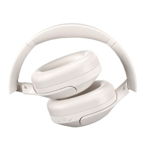 Słuchawki bezprzewodowe nauszne H3 Lite ANC Bluetooth - białe QCY