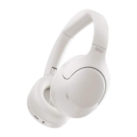 Słuchawki bezprzewodowe nauszne H3 Lite ANC Bluetooth - białe QCY