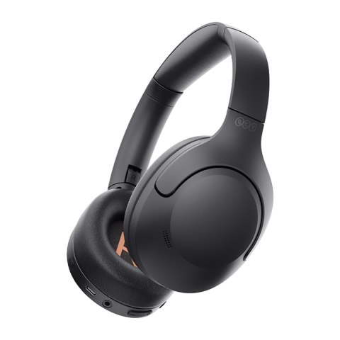 Słuchawki bezprzewodowe nauszne H3 Lite ANC Bluetooth - czarne QCY