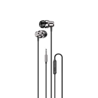 Słuchawki przewodowe dokanałowe X10PRO mini jack 3.5mm - czarne DUDAO