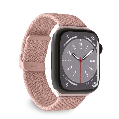 Pasek nylonowy do Apple Watch 38 40 41 mm Loop - różowy PURO
