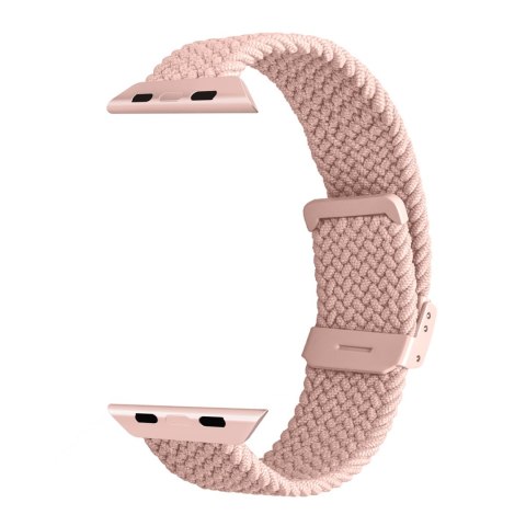 Pasek nylonowy do Apple Watch 38 40 41 mm Loop - różowy PURO