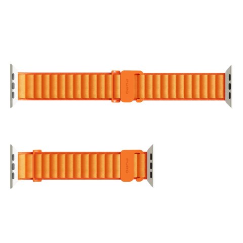 Pasek nylonowy do Apple Watch 42 44 45 49 mm Extreme - pomarańczowy PURO