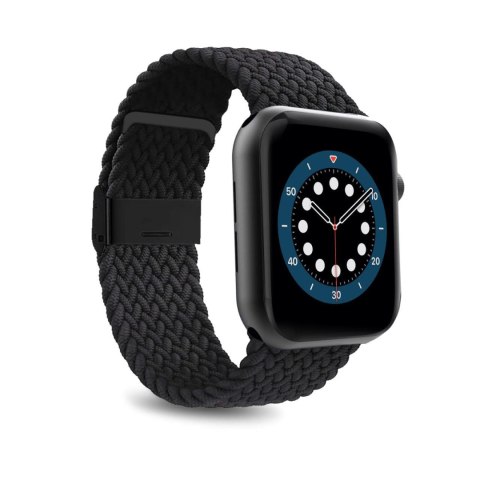 Pasek nylonowy do Apple Watch 42 44 45 49 mm Loop - czarny PURO