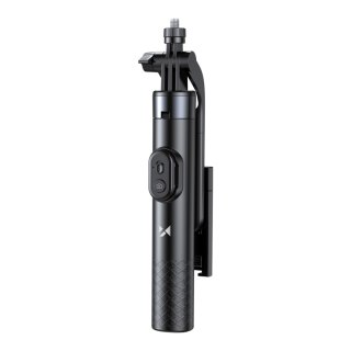 Selfie stick kijek z uchwytem do smartfona teleskopowy tripod 1.7m - czarny WOZINSKY