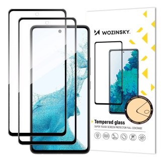 Szkło hartowane na Samsung Galaxy S26 kompatybilne z czytnikiem linii Full Glue - 2 szt. WOZINSKY