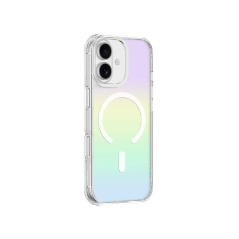 Etui case na iPhone 17 Minimal Mag MagSafe - tęczowe AmazingThing