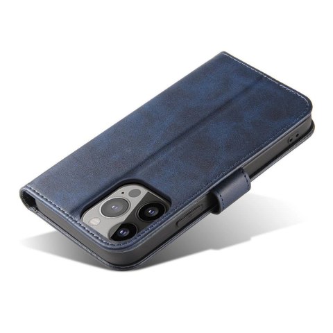 Etui pokrowiec z klapką do Samsung Galaxy S24 FE Magnet Case - niebieski HURTEL