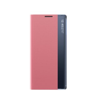 Etui pokrowiec z klapką podstawką na Samsung Galaxy A26 New Sleep Case - różowy HURTEL