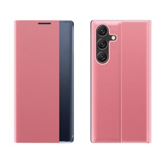Etui pokrowiec z klapką podstawką na Samsung Galaxy A26 New Sleep Case - różowy HURTEL
