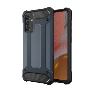 Pancerne hybrydowe etui pokrowiec na Samsung Galaxy A26 Hybrid Armor - niebieski HURTEL